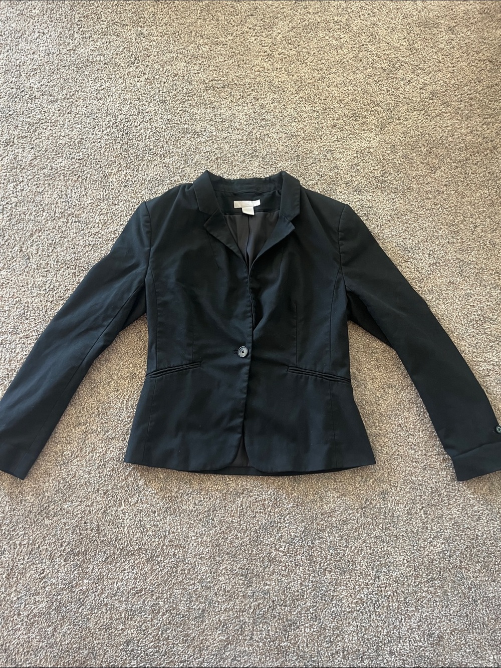 H&M Black Blazer Size 8